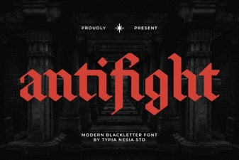 Antifight Font: Calm, Readable Design for Modern Projects