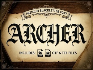 Archer Font: Modern Typography for Creative Design Projects