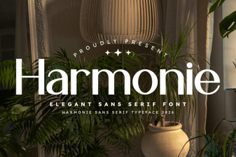 Harmonie Font – Modern Sans Serif Typeface for Elegant Design